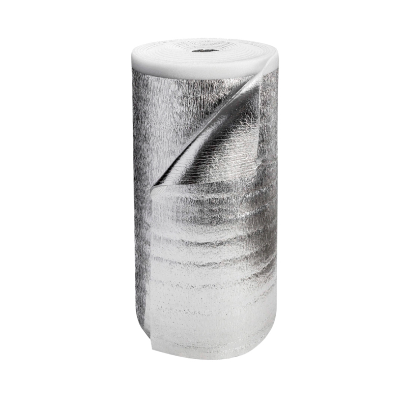 Aislante termico Rufi doble aluminio soldable 20mm x 1m x 20m
