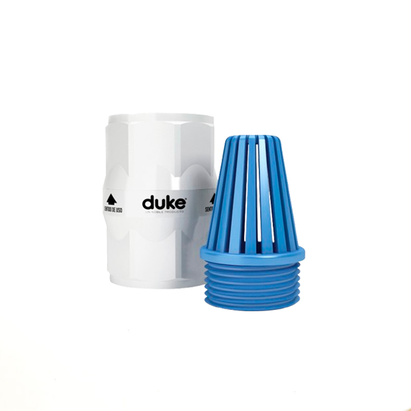 Valvula de retencion PVC c/canasto 1"