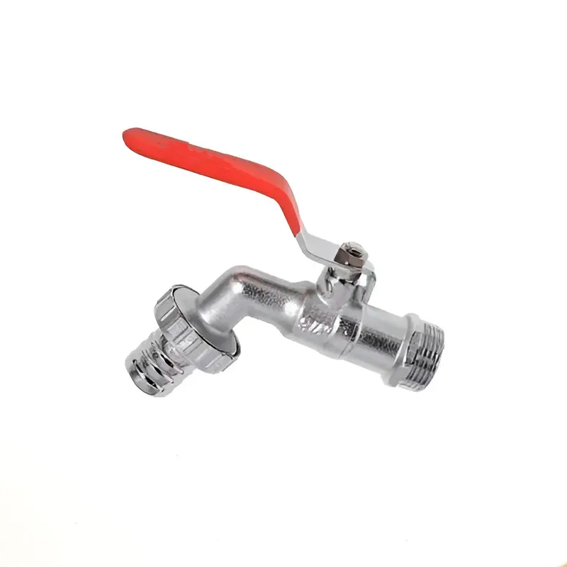 Canilla esferica metal manija larga 3/4"