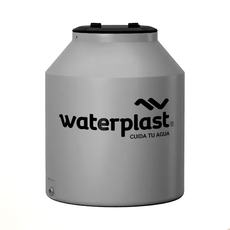 Tanque tricapa vertical gris 1100L