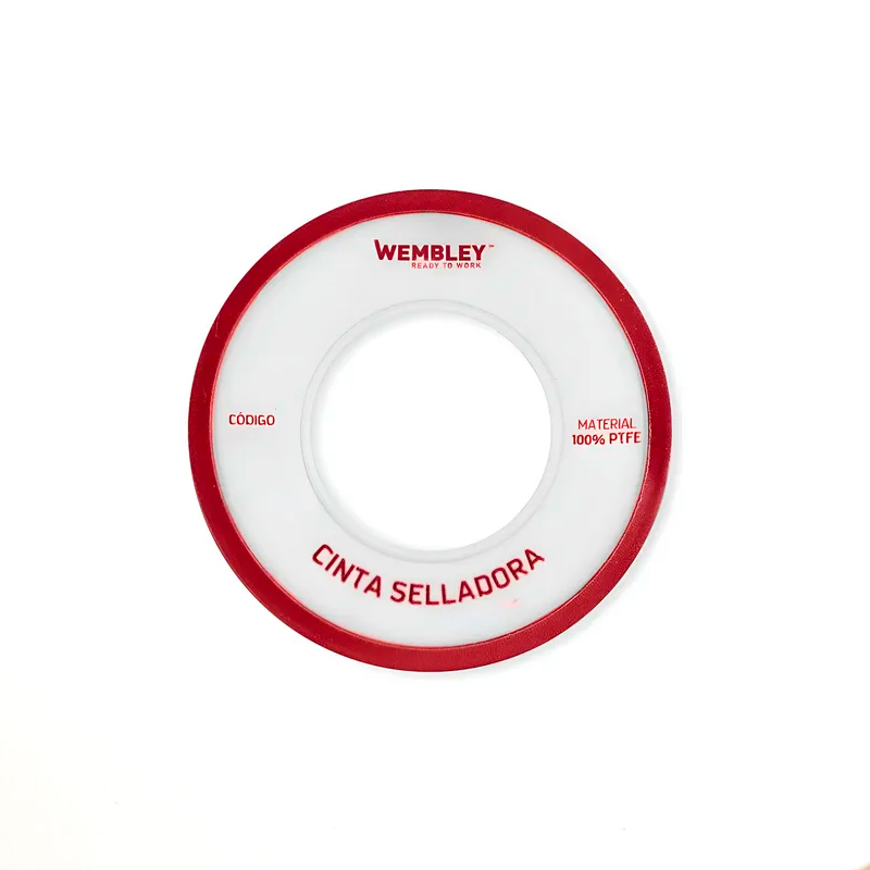Rollo de teflon 12mm x 0.075mm x 0.3g/cm³ x 10m
