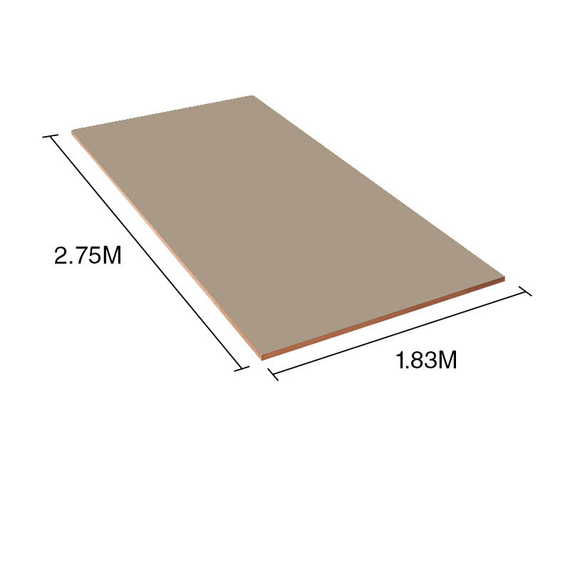 Tablero melamina MDF Beige imperial 18mm x 1.83m x 2.75m