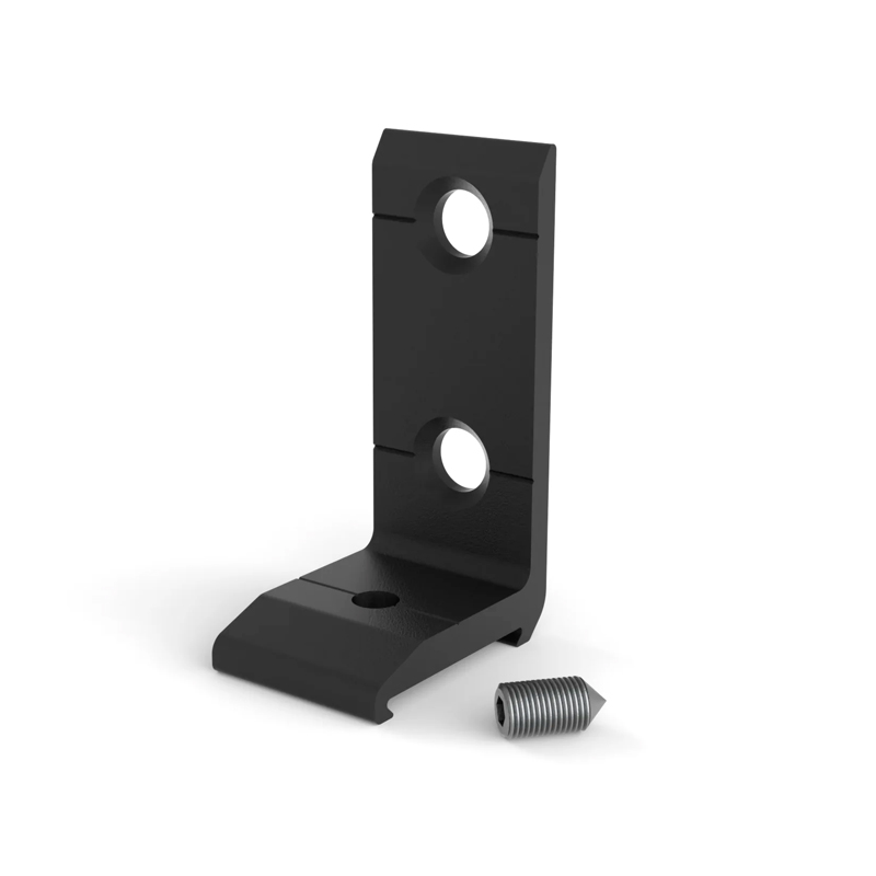 Soporte negro para sistema Sicco