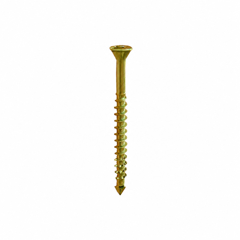 Tornillo autoperforante Tel-Cut 0.4 x 48mm dorado caja x 200u
