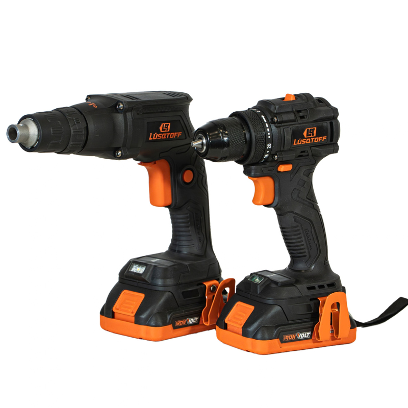Kit taladro 18V inal + Atornilador inal - black series