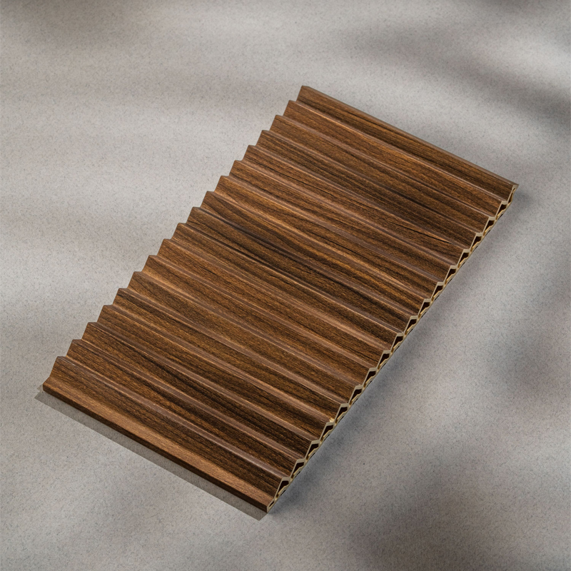 Revestimiento WPC Alpes color Tabacco 14mm x 250mm x 2800mm - Caja x 4.20m2