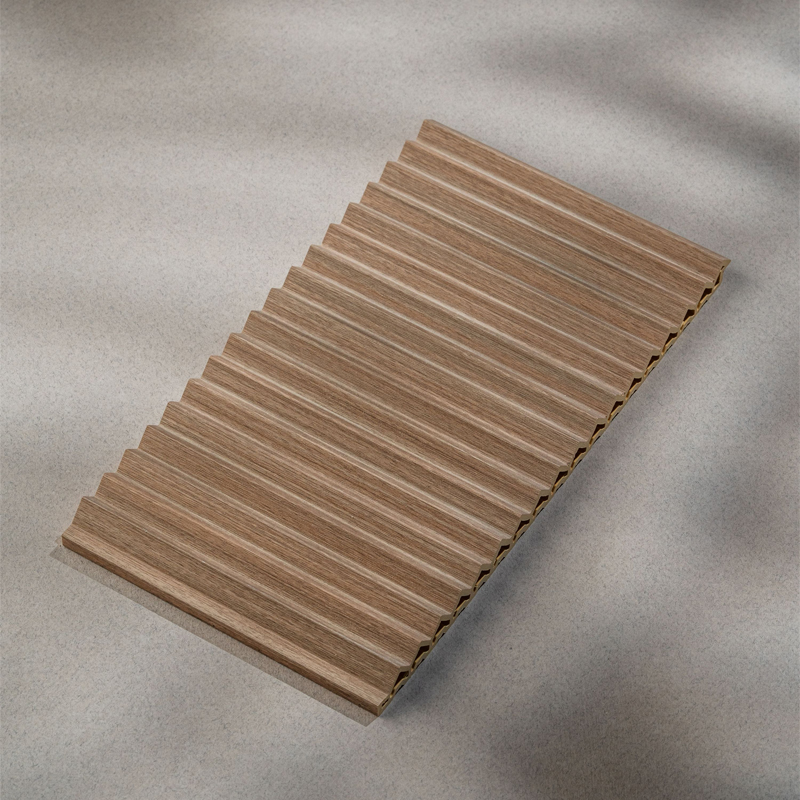 Revestimiento WPC Alpes color Castagno 14mm x 250mm x 2800mm - Caja x 4.20m2