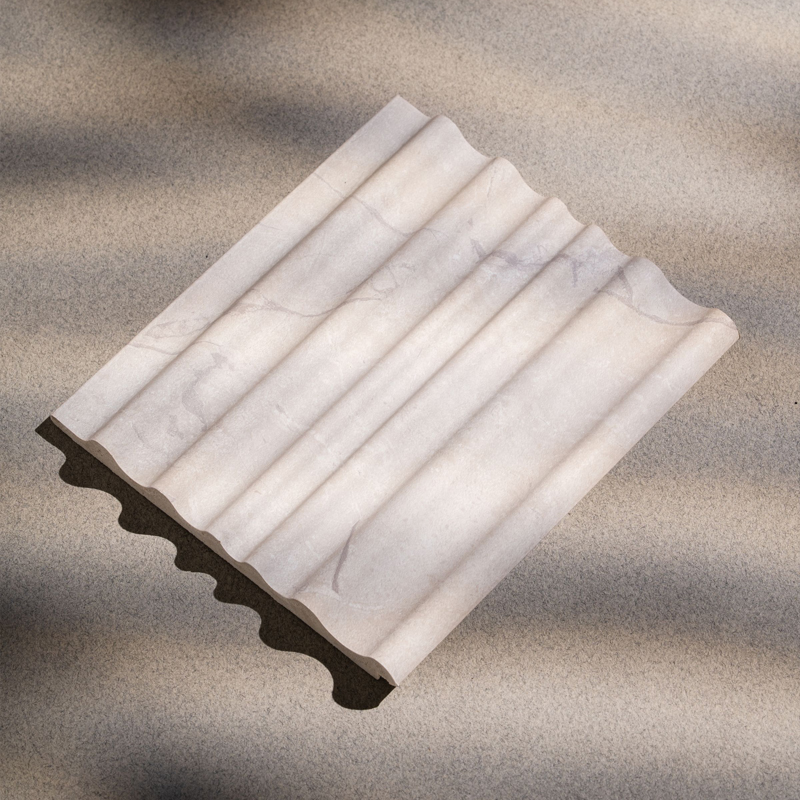 Revestimiento PS Magma color Carrara 12 mm x 122 mm x 2800 mm