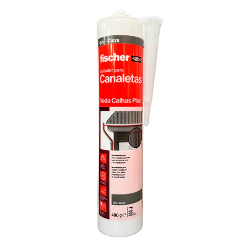 Sellador para canaletas Veda Calha Plus gris 400gr