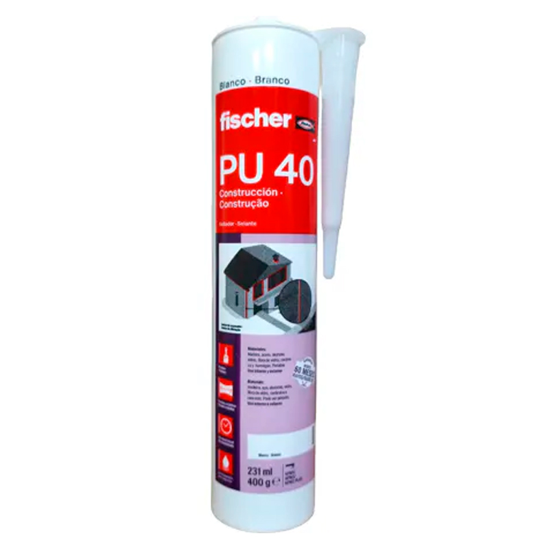 Sellador PU 40 Construccion blanco 400gr