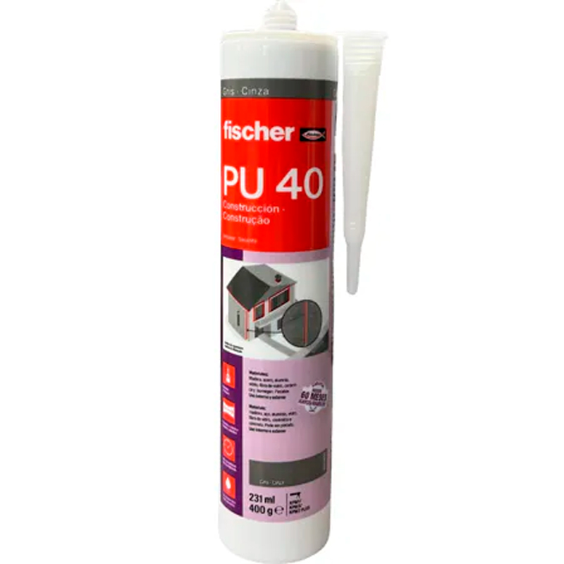 Sellador PU 40 Construccion gris 400gr
