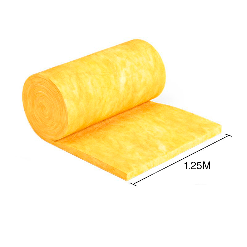 Aislante termico lana de vidrio HomeGlass sin revestir rollo 38mm x 1.25m x 16m x 20m²