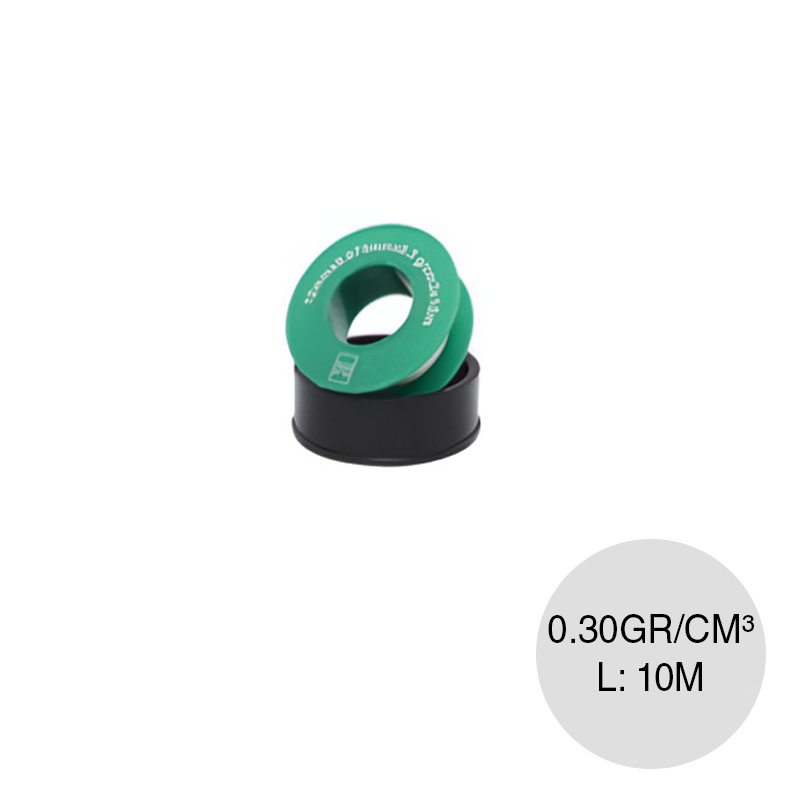 Rollo cinta teflon fusion rosca 12mm x 0.075mm x 0.30gr/cm³ x 10m
