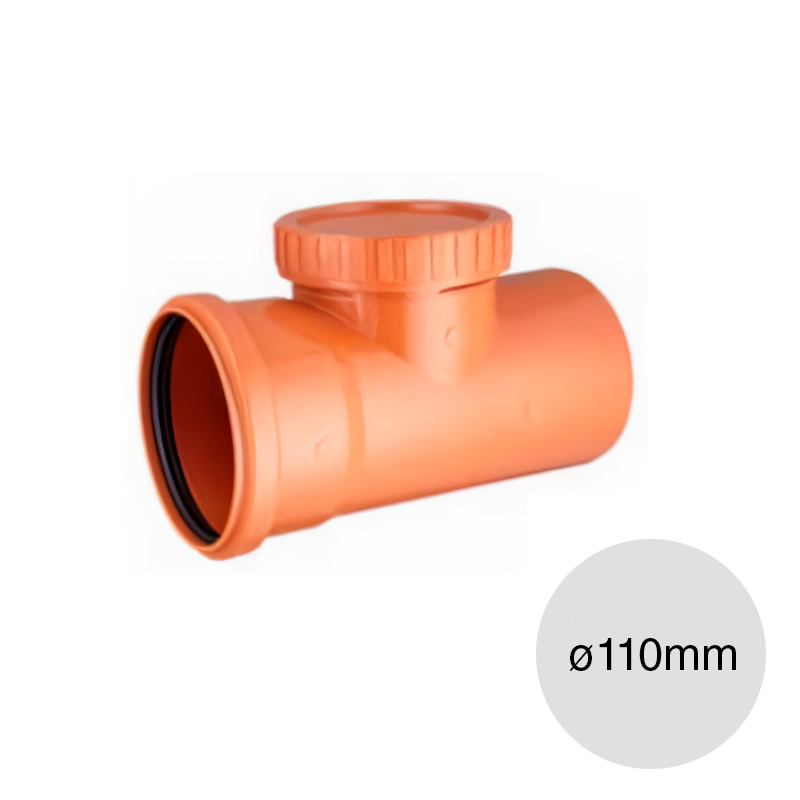 Caño camara c/tapa desagüe polipropileno ø 110mm
