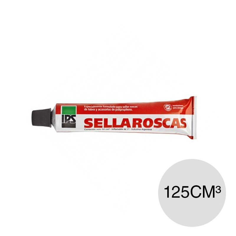 Adhesivo sellador roscas tubos accesorios polipropileno pomo x 125cm³