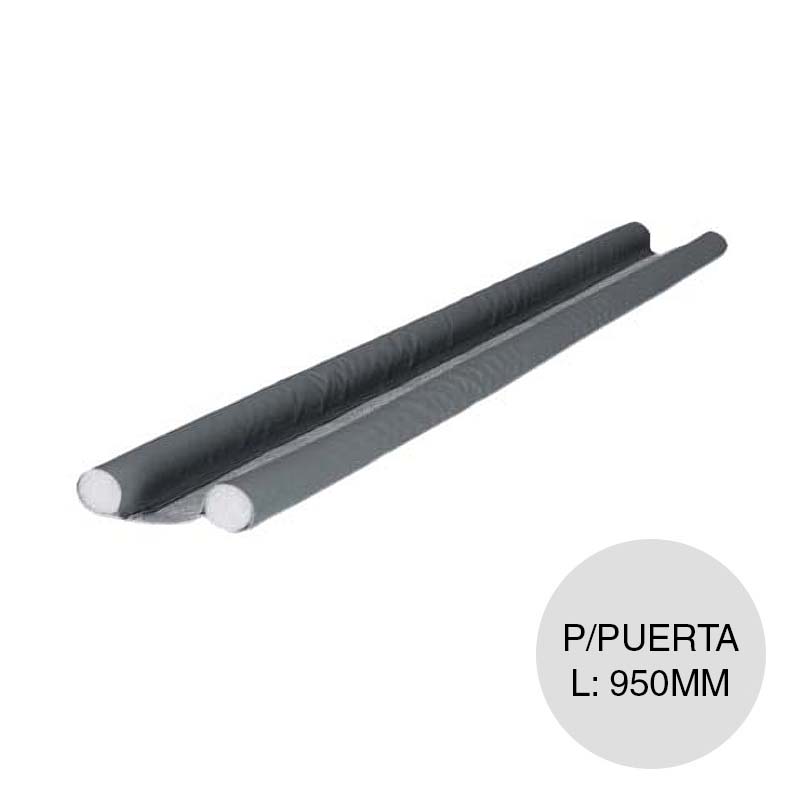 Burlete Puertelete doble bajo puerta espuma 25mm x 950mm