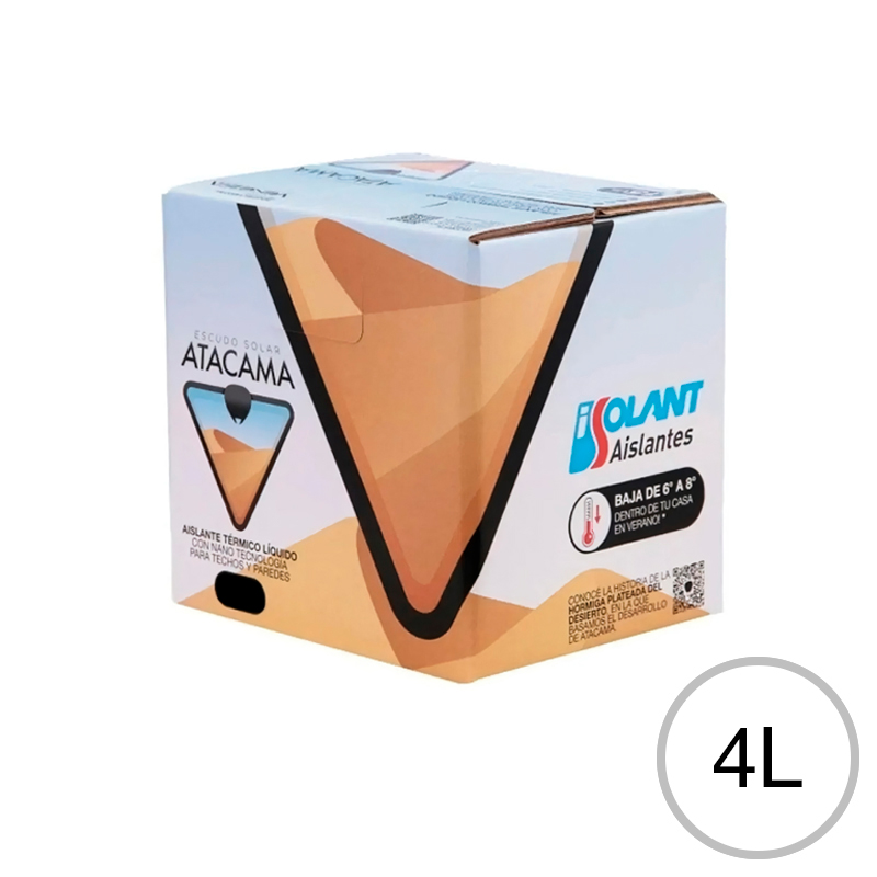 Aislante termico Atacama exterior blanco caja x 4l