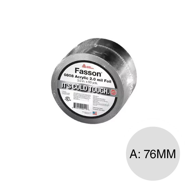 Cinta Climaver rollo 76mm x 45.7m