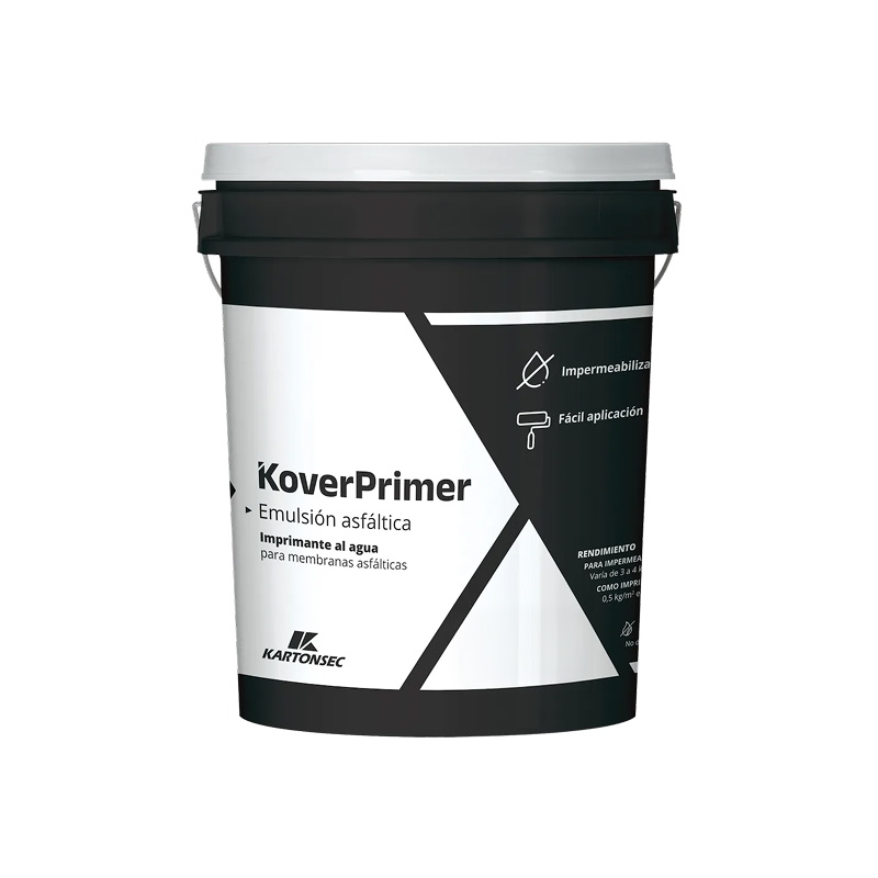 Emulsion asfaltica impermeabilizante KoverPrimer base acuosa tambor x 200kg