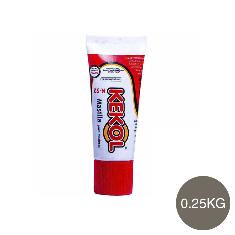 Masilla maderas acrilica K-52 nogal pomo x 0.25kg