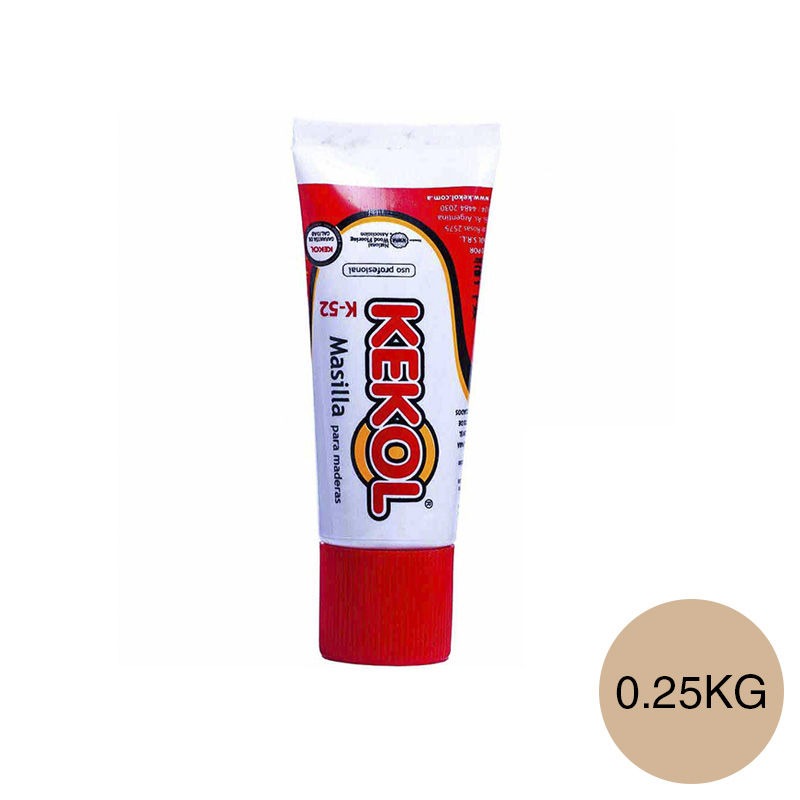 Masilla maderas acrilica K-52 viraro pomo x 0.25kg