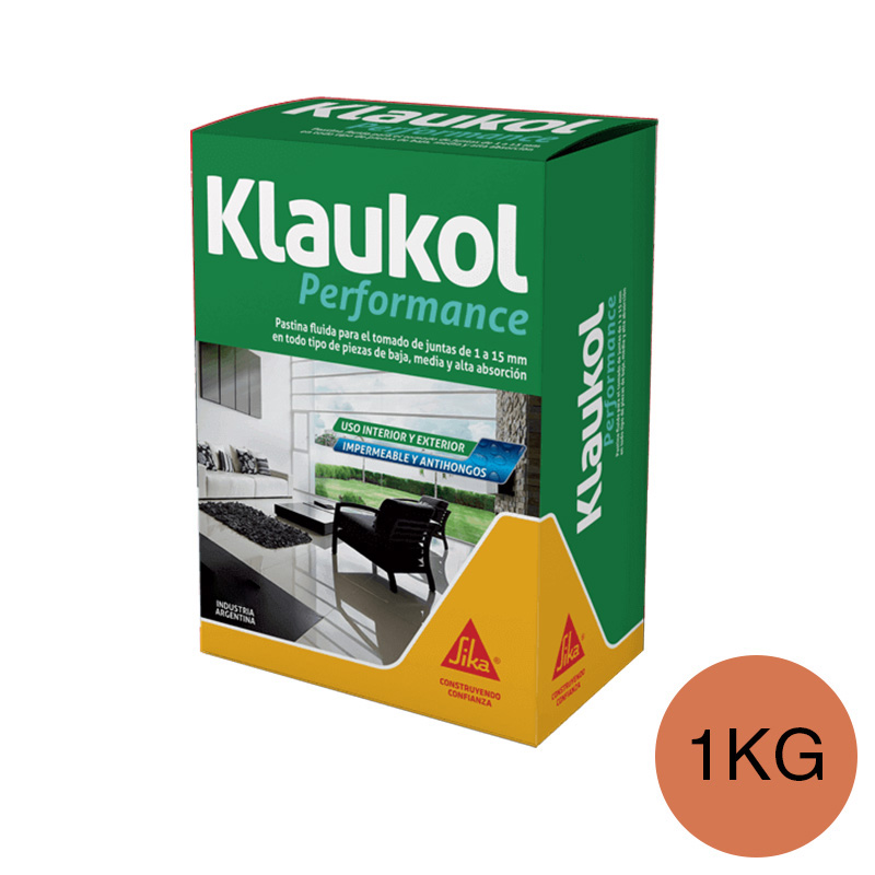 Pastina cementicia Performance tomado junta pisos revestimiento exterior interior terracota caja x 1kg