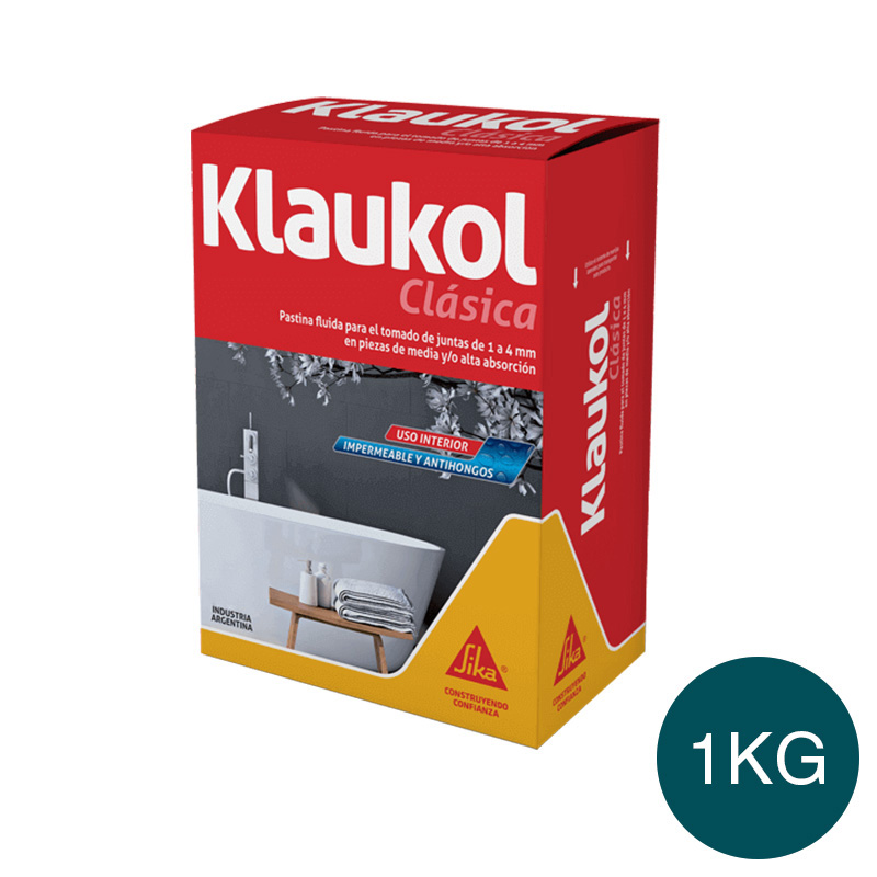 Pastina cementicia Clasica tomado junta pisos revestimiento exterior interior mercurio bolsa x 1kg