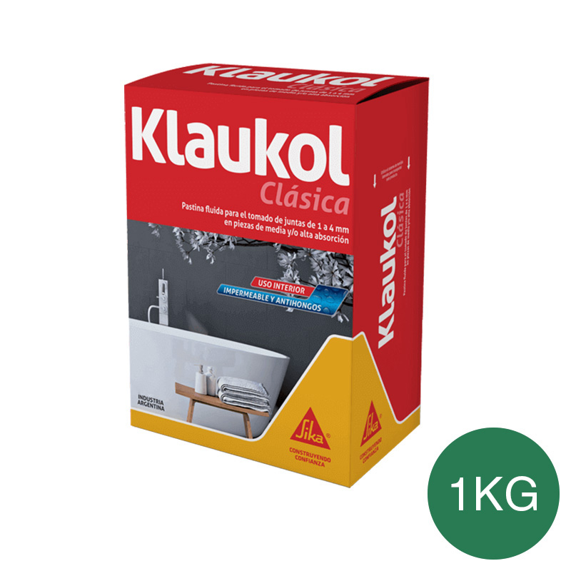 Pastina cementicia Clasica tomado junta pisos revestimiento exterior interior olivina bolsa x 1kg
