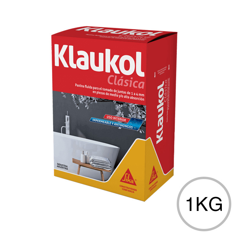 Pastina cementicia Clasica tomado junta pisos revestimiento exterior interior talco bolsa x 1kg