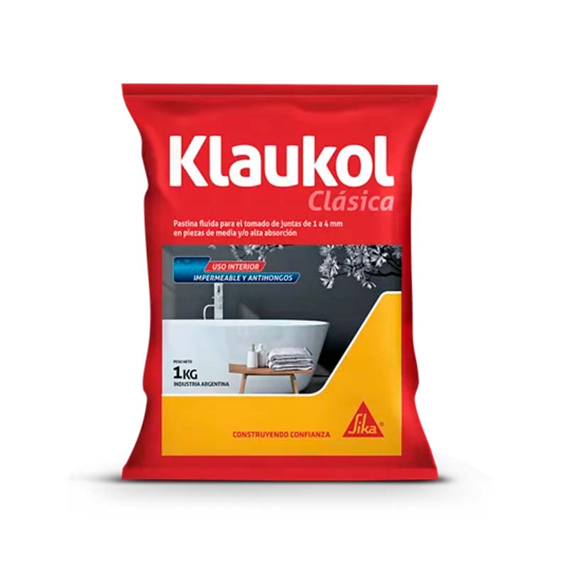 Pastina cementicia Clasica tomado junta pisos revestimiento exterior interior boro bolsa x 1kg