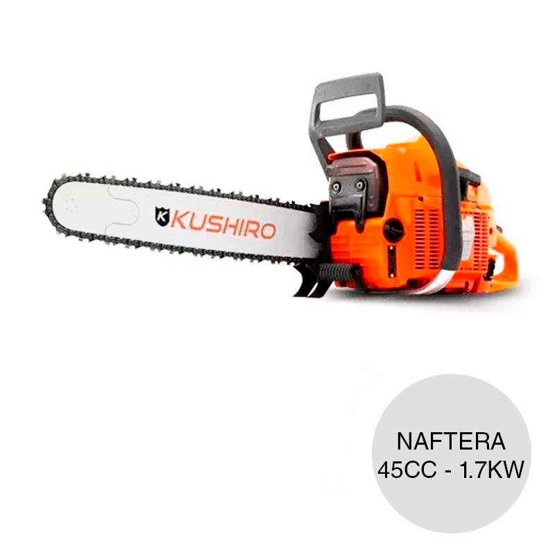 Motosierra naftera 45cc K4518 1.7kw espada 18"