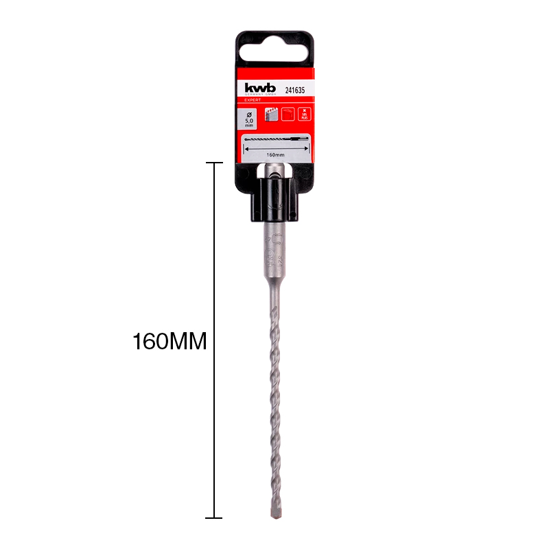Mecha percutora HB4X SDS Plus 2 filos hormigon ø 5mm x 160mm