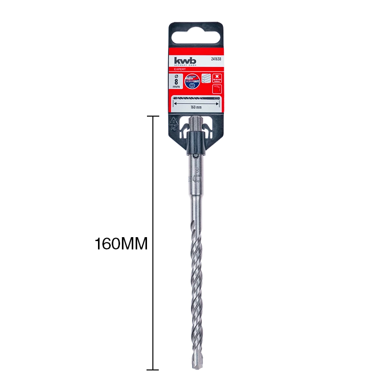 Mecha percutora HB4X SDS Plus 2 filos hormigon ø 8mm x 160mm