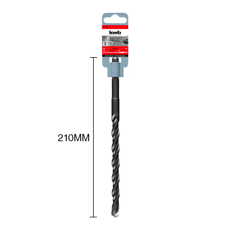 Mecha percutora HB4X SDS Plus 2 filos hormigon ø 12mm x 210mm
