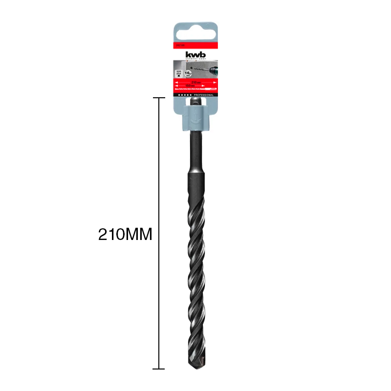 Mecha percutora HB4X SDS Plus 2 filos hormigon ø 16mm x 210mm