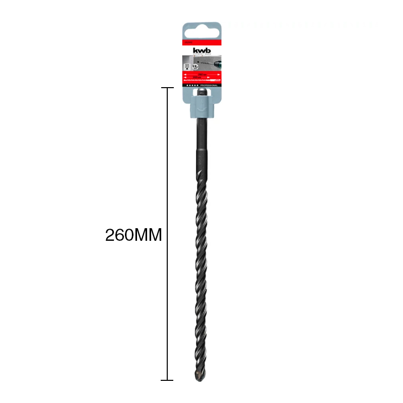 Mecha percutora HB4X SDS Plus 2 filos hormigon ø 12mm x 260mm
