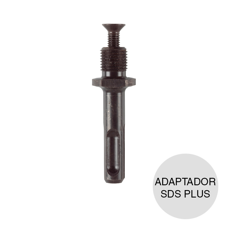 Adaptador p/mandril encastre SDS Plus