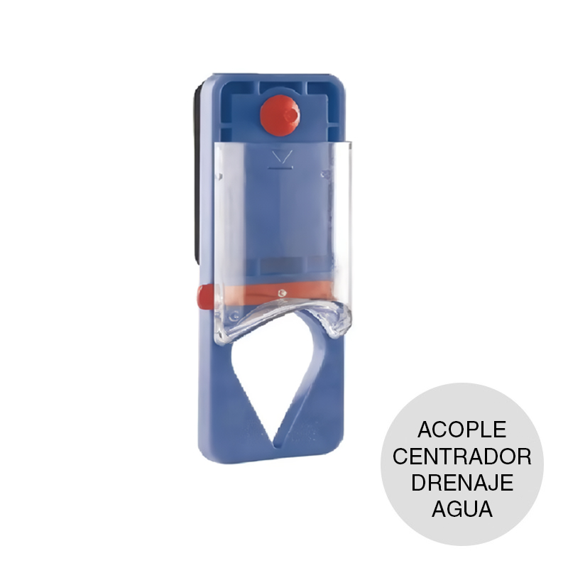 Acople centrador drenaje agua p/sierra copa diamantada porcelanato