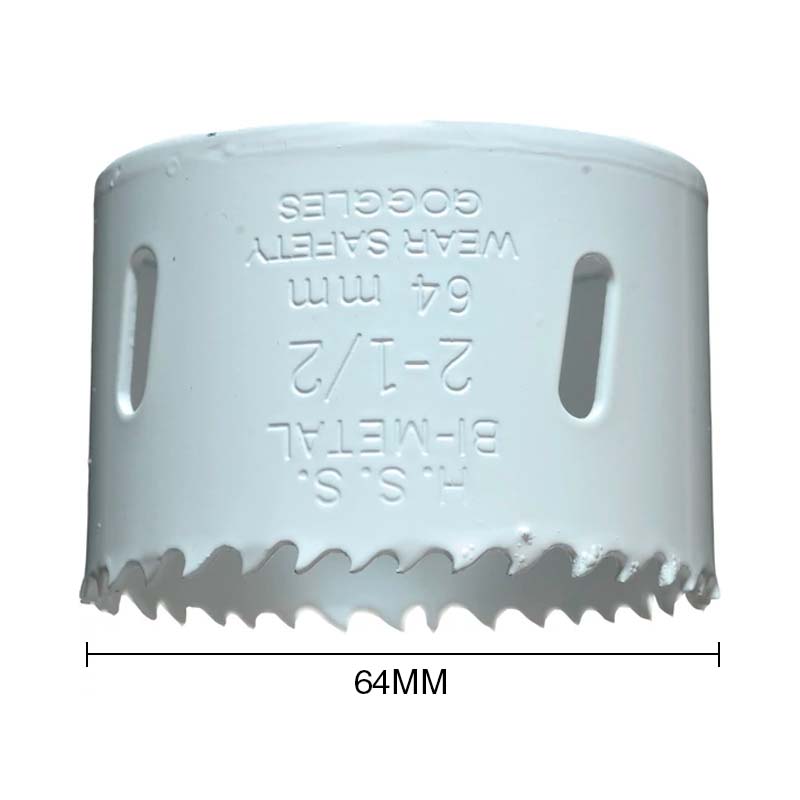 Sierra copa bimetal HSS ø 64mm