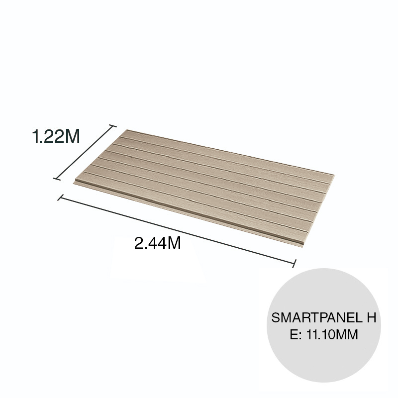 Placa SmartPanel H simil siding OSB exterior 11.10mm x 1.22m x 2.44m