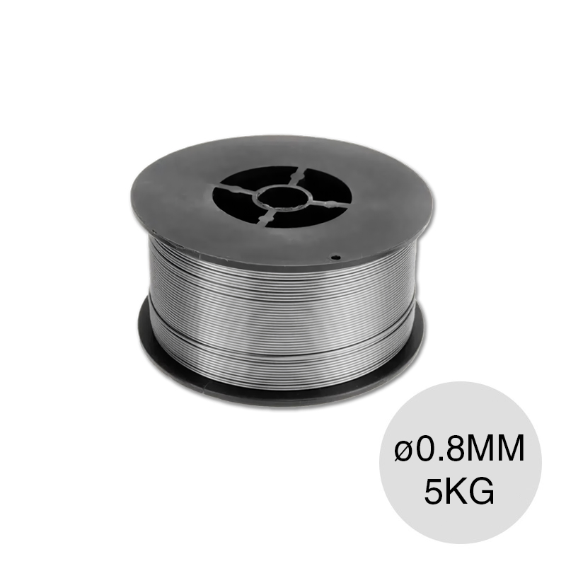 Electrodo alambre macizo gas free 0.8 x 5kg