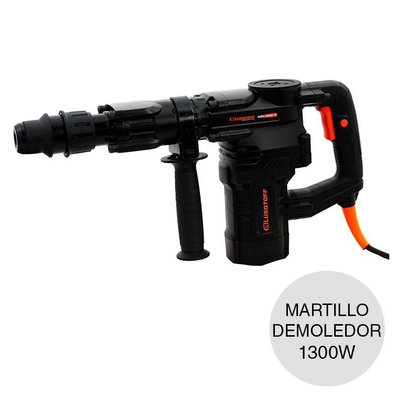 Martillo demoledor Black Series 1300w 20J