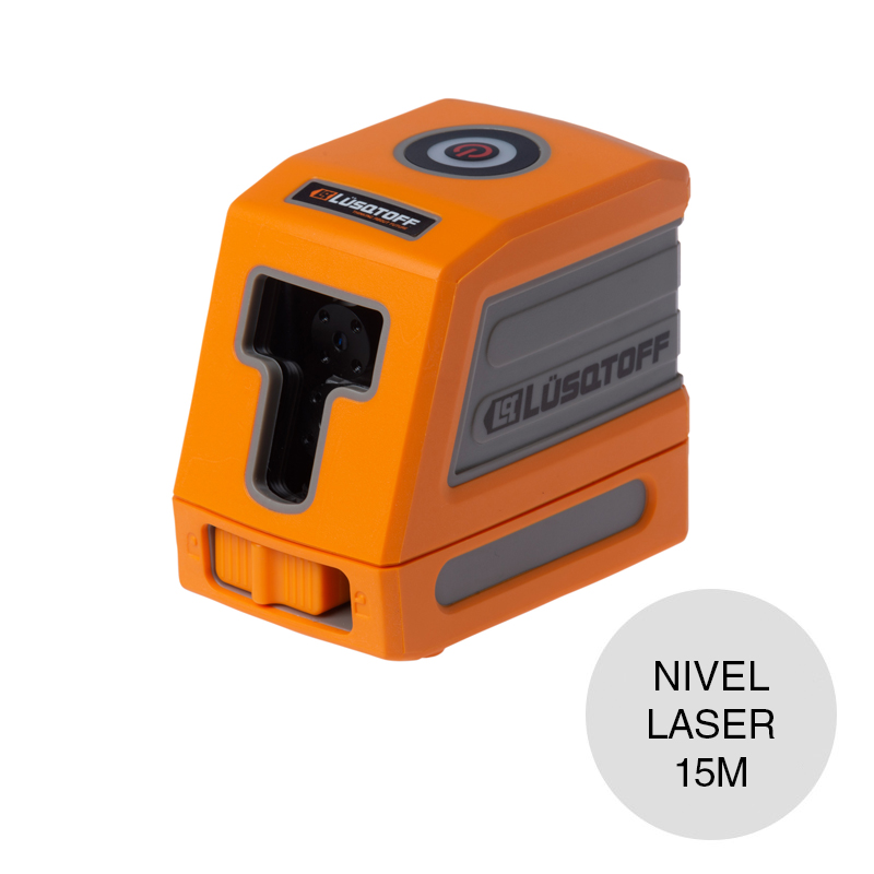 Nivel laser autonivelante lineas horizontal vertical cruzado 15m