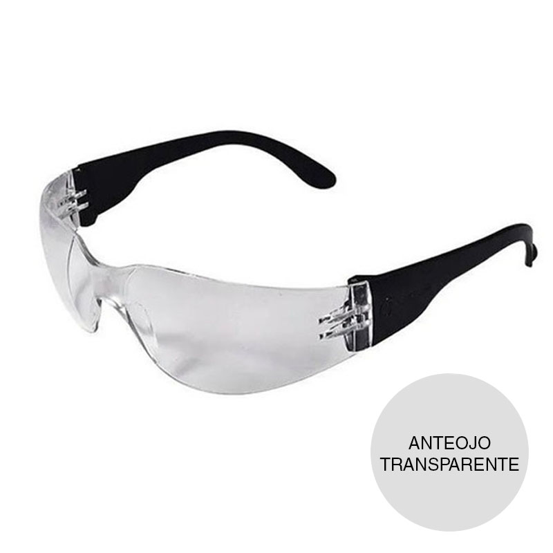 Anteojo policarbonato proteccion seguridad transparente
