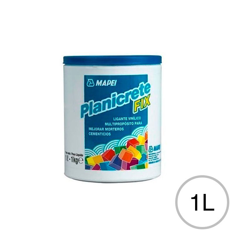 Aditivo ligante morteros/hormigones Planicrete Fix baldes x 1l