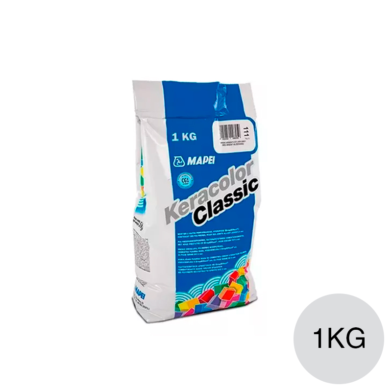 Pastina Keracolor classic ceramicos/porcellanatos/piedras juntas construccion seco hasta 6mm interior/exterior 110-manhattan 2000 bolsa x 1kg
