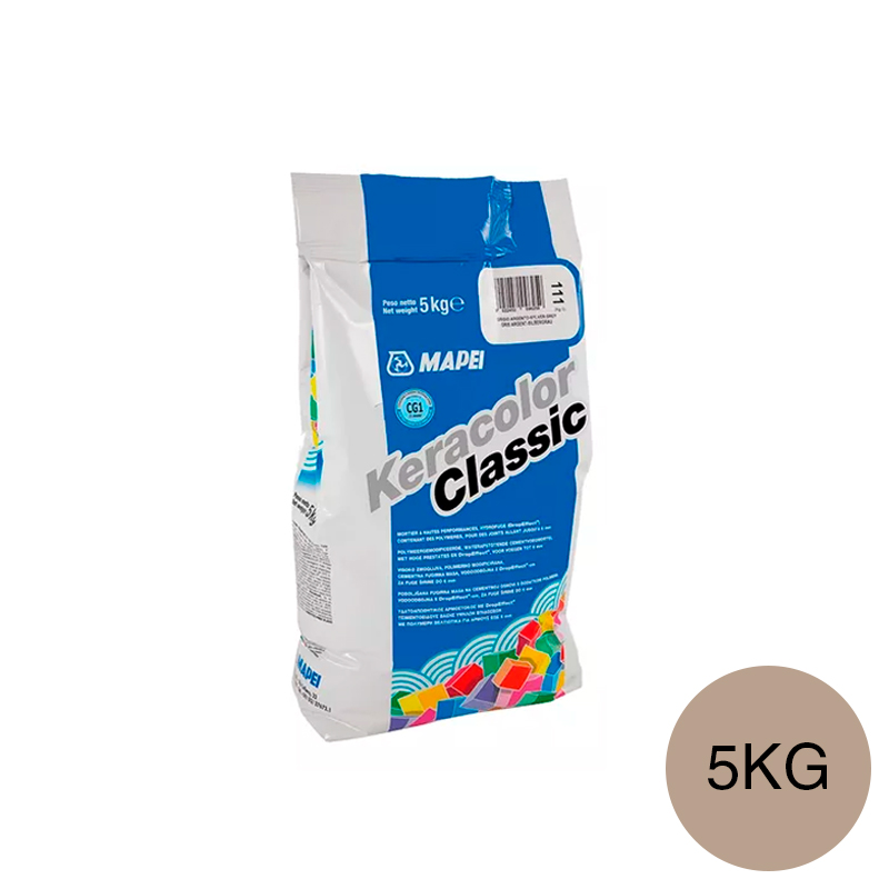Pastina Keracolor classic ceramicos/porcellanatos/piedras juntas construccion seco hasta 6mm interior/exterior 133-arena bolsa x 5kg