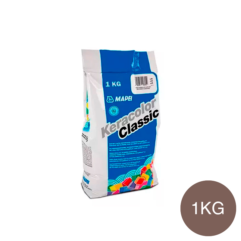 Pastina Keracolor classic ceramicos/porcellanatos/piedras juntas construccion seco hasta 6mm interior/exterior 136-fango bolsa x 1kg