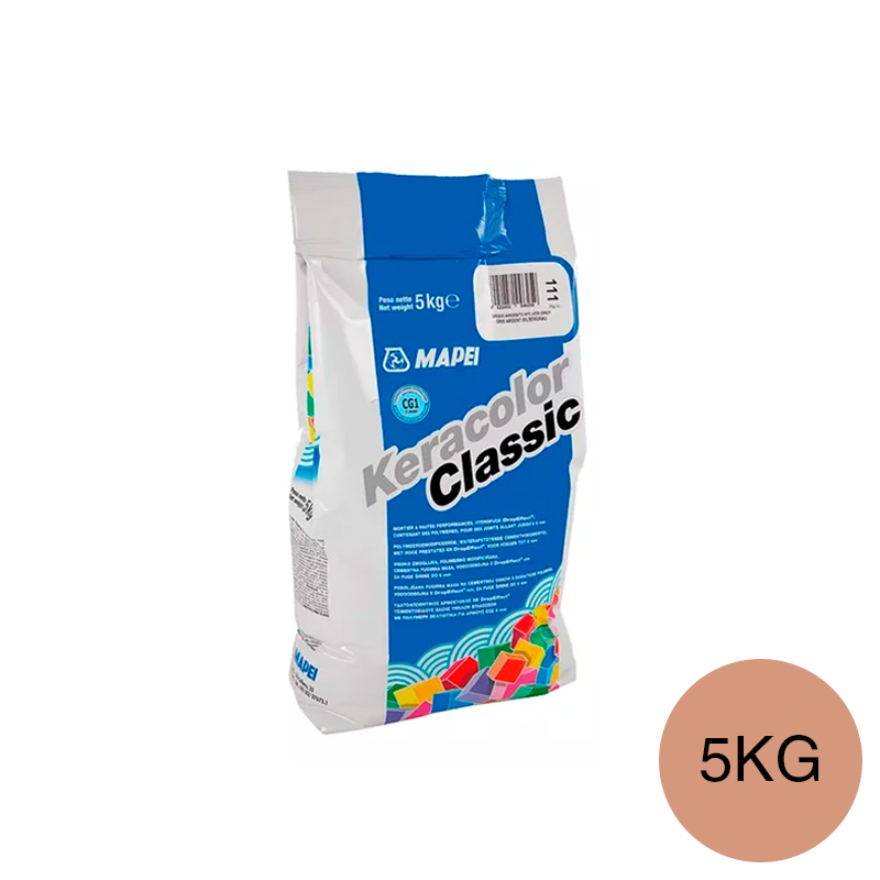 Pastina Keracolor classic ceramicos/porcellanatos/piedras juntas construccion seco hasta 6mm interior/exterior 141-Caramelo bolsa x 5kg