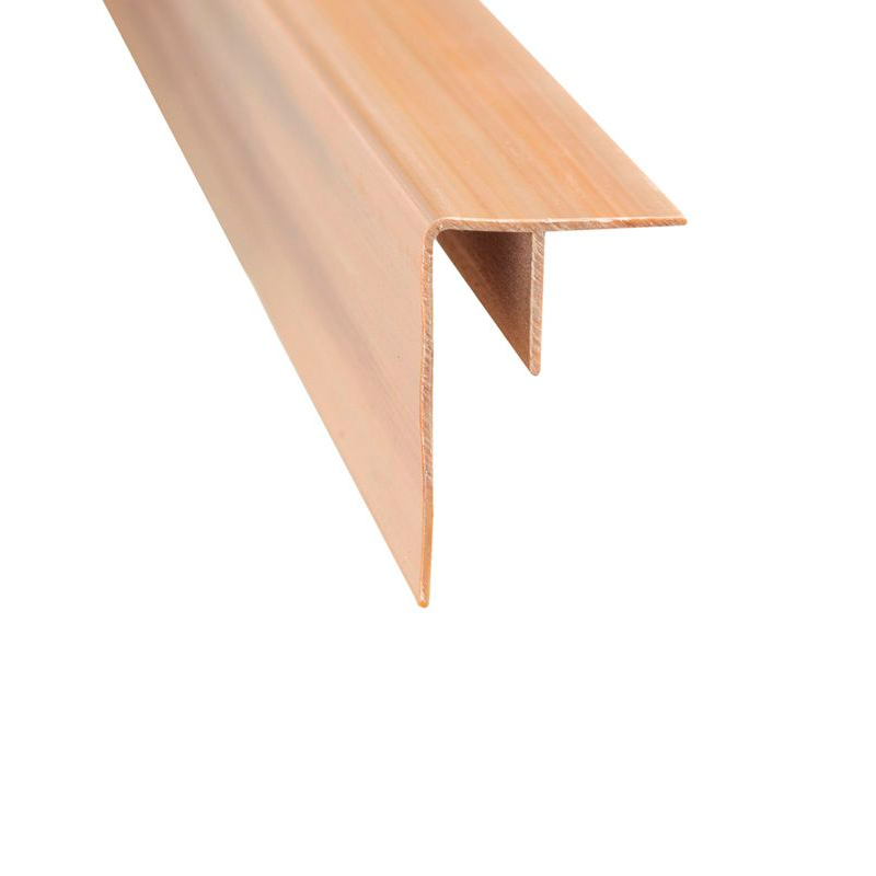 Perfil cielorraso angulo interno marron claro x 2.2m